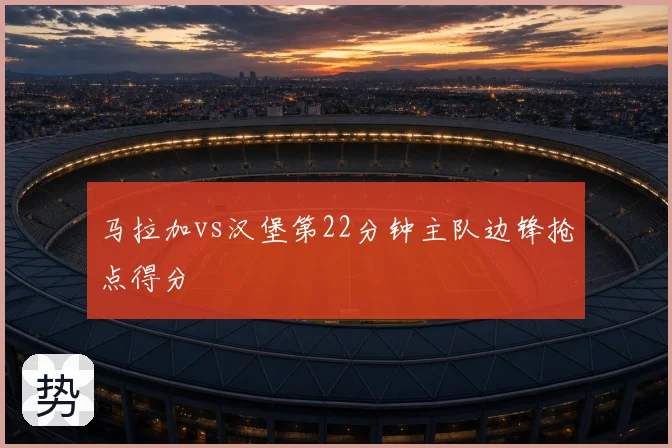 马拉加vs汉堡第22分钟主队边锋抢点得分